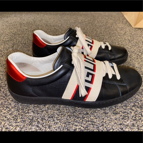 Gucci Ace Stripe Sneakers - size 7 US Men - Picture 4 of 7